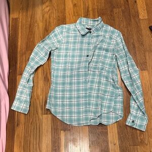 Pendleton Green Plaid Women's Top